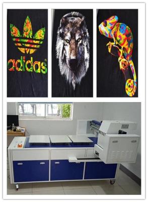 Chine 8 machine d'impression de vêtement de Digital de taille de la machine d'impression de T-shirt de couleurs A3 à vendre