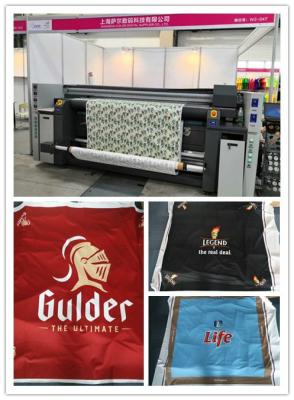 China Automatic Direct Dye Sublimation Printer / Banner Printing Machine 1800 DPI for sale