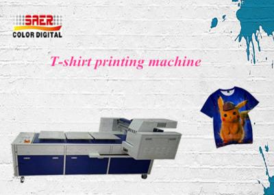 China 8 máquina de alta velocidad 2065 * 1705 * 1240m m automáticos de la impresora A3 de la camiseta de la impresión de los colores en venta