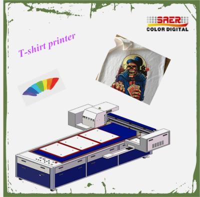 Китай Автоматический черный принтер 2065 * 1705 * 1240мм печатной машины А3 футболки цифровой продается