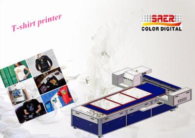 China Verweisen Sie auf der Baumwolle-8 Größen-Tintenstrahl-Drucker-1-jährige Garantie Farb-Digital-T-Shirt Drucker-A3 zu verkaufen