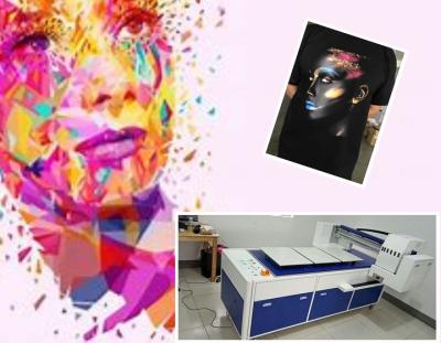 China A3 Direct To Cotton 8 Color Tee Shirt Printing Machine Dtg Garment Printer for sale