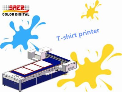China Pigment Ink Flatbed T Shirt Printing Machine Multifunction A3 Size Digital Printer for sale