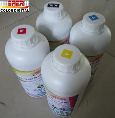 China Colorful Digital Printing Water Based Sublimation Ink For Textiles Nature Fabric Painting for sale