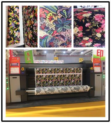China High Speed Direct To Fabric Printing Machine 1800DPI Max Resolution For Cloth / Flag for sale