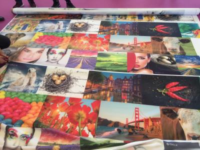 China 100% Polyster Digital Printing Fabric Tatting Weave Sublimation Coating for sale