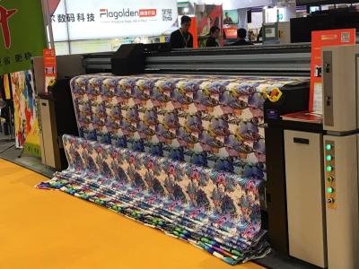 China Ununterbrochener Farbkasten der ununterbrochenen Tinten-Fahnen-Druckmaschinen-hohen Auflösung zu verkaufen