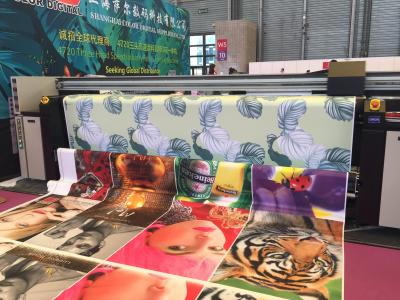 China Impresora ahorro de energía de la tela del chorro de tinta con la certificación del CE de la cabeza de impresión de Epson en venta