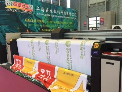 China Maximale Präzision der Epson-Kopf-Färbungs-Sublimations-Maschinen-1440 DPI für Werbung im Freien zu verkaufen