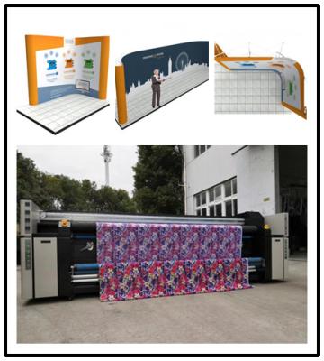 China Impresora continua de materia textil de Digitaces de la fuente de la tinta con tinta a base de agua/de la dispersión en venta