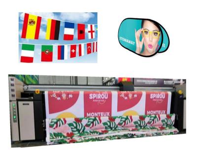 China 360 * 1800dpi Sublimation Flag Printing Machine For Advertising Flags / Banners for sale