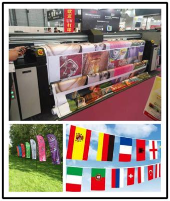 China Accurate Digital Fabric Printing Machine 2300mm Max Printing Width With Non - Stop Running for sale