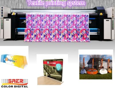 China Flag Making Digital Fabric Printing Machine For Exhibition Display CE Certification for sale