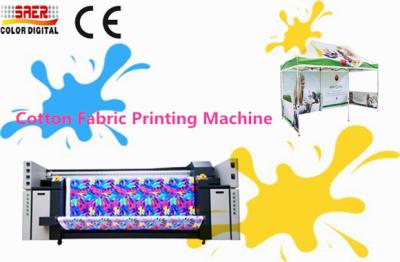 China Indoor Outdoor Directly Fabric Plotter For Cotton Fabric With 3 Pieces Epson Head for sale
