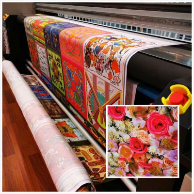 China Ununterbrochener Farbkasten-Fahnen-Plotter-Drucker für Polyester CER Zustimmung zu verkaufen