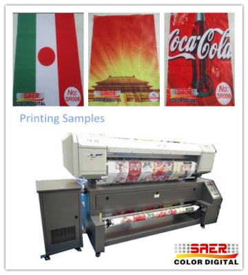 China A bandeira direta da impressora de matéria têxtil de Mutoh da sublimação que imprime 2000W agrega o poder à venda