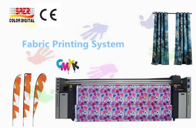 China Automatic Epson Head Printer For Flag / Directly Fabric Printing System for sale