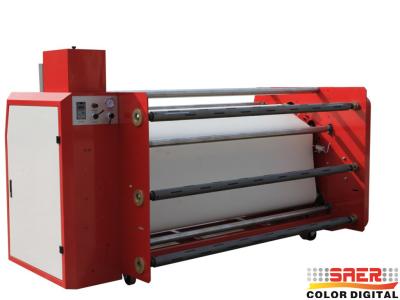 China Heat Transfer Textile Calender Machine Sublimation Printing Machine 600mm Drum Diameter for sale