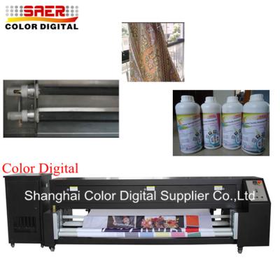 China Poliéster/máquina 220v 50hz de la fijación de la tela de algodón velocidad de trabajo de 20 - del 100m/hora en venta