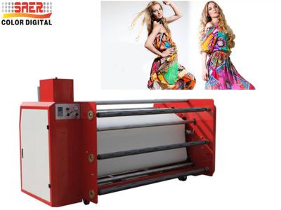 China 36kw Roll To Roll Sublimation Machine 600mm Drum Diameter For Garment Shops for sale