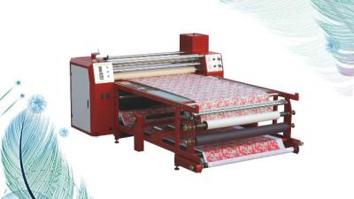 China Flachbetttextilkalender-Maschinen-Textilrotationsdruck-Maschinen-mehrfache Oberflächensublimation zu verkaufen