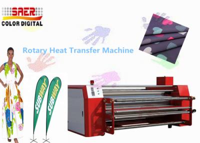 China 1.8m Wide Roller Style Textile Calender Machine Heat Press Machine For Transfer Printing for sale