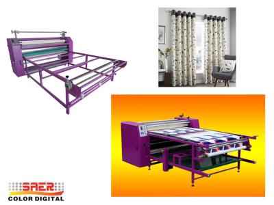 China Sublimation Printing Digital Heat Press Machine For Printing Shops Oil Heating for sale