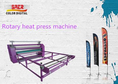 China Sublimation Heat Transfer Machine / Rotary Calander Heat Press Machine for sale