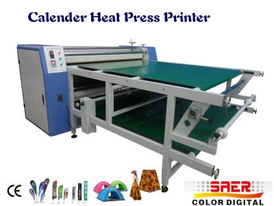China Heat Press Rotary Textile Calender Machine Sublimation Calender Printers for sale