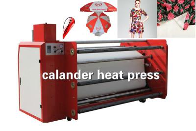 China Rotary Transfer 1.8m Calender Printing Machine For Fabric for sale
