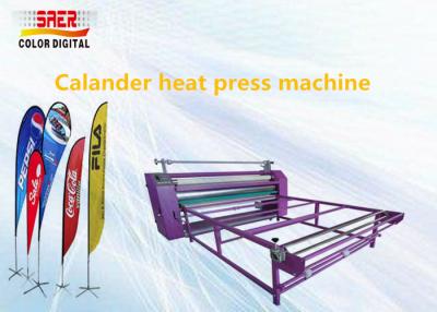 China Digital Oil Heating Transfer Textile Calender Machine for sale