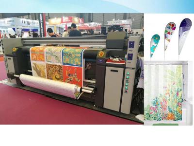 Chine Imprimante de tissu de bannière de la machine d'impression de drapeaux de plume CMYK à vendre
