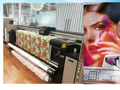 China Pigmentieren Sie Polyester-Textildruckmaschine der Tinten-3.2m zu verkaufen