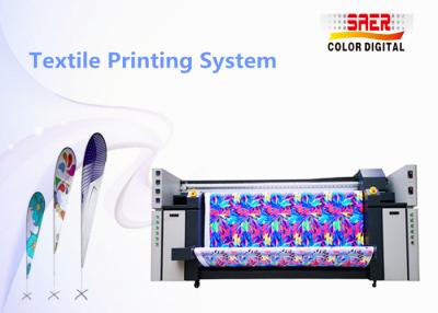 China 2m Print Width Sublimation Ink Flag Printing Machine for sale