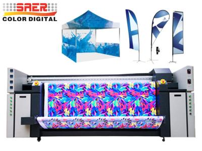 China 1800DPI 3.2m Digital Fabric Printers Flag Textile Printer for sale