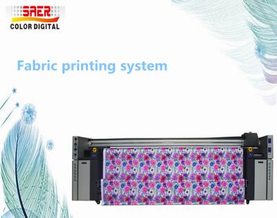 China CMYK Auto Feeding 6kw Digital Fabric Printing Machine for sale