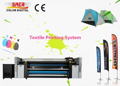 China Multicolor Feather Flag Sublimation Printing Machine Continuous Ink Supply for sale