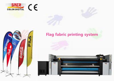 China Tent Textile Umbrella Fabric Plotter With 4 Pieces Print Head for sale