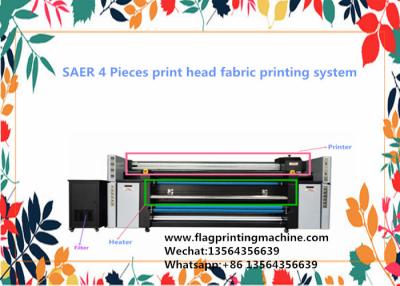 China Intelligent Curtain Fabric Epson Inkjet Printers 360*1800dpi for sale