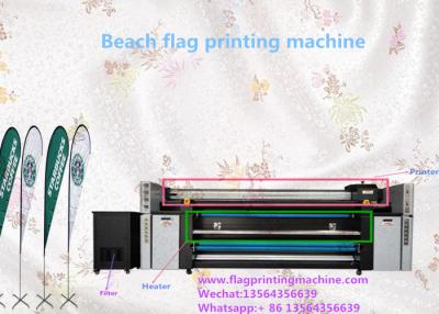China 1400DPI Dual CMYK Inkjet Textile Printing Machine 2000mm Width for sale