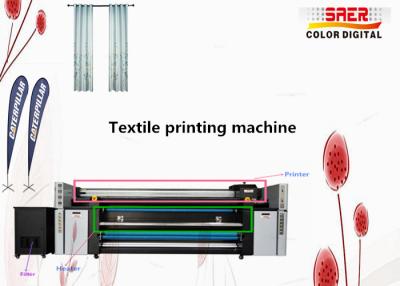 China máquina de impressão de matéria têxtil do Inkjet da bandeira de praia 3.5kw com cabeça 4 à venda