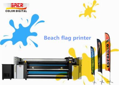 中国 4印字ヘッドのカーテンの生地プリンター1400dpi CMYKは連続的なインク供給を着色する 販売のため