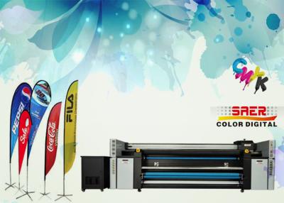 China Large Format Cotton Textile Printing Machine CMYK Direct Textile Printer for sale