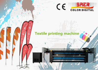 China alta resolução da máquina de impressão da bandeira de praia de 2m para a matéria têxtil à venda