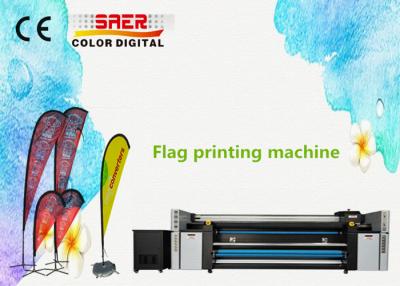 China CMYK Large Format Textile Printer 1800dpi Automatic Feeding for sale
