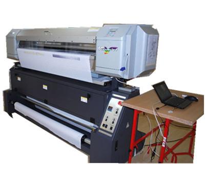 China Automatic 1.6M CMYK Digital Fabric Printing Machine For Banner Flag Printing for sale
