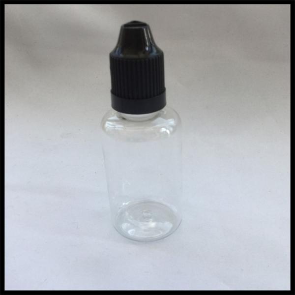 Quality 30ml Vape Juice Bottles PET Dropper Bottles Childproof Plastic Bottles for sale