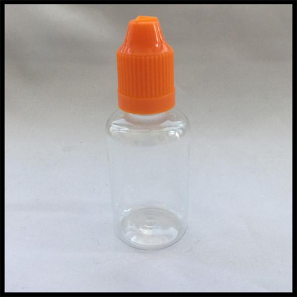 Quality 30ml Vape Juice Bottles PET Dropper Bottles Childproof Plastic Bottles for sale