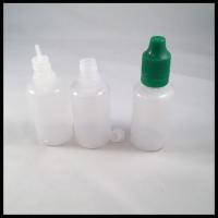 Quality Liquid Medicine 30ml Eye Dropper Bottles , Plastic Dropper Bottles Child Proof for sale