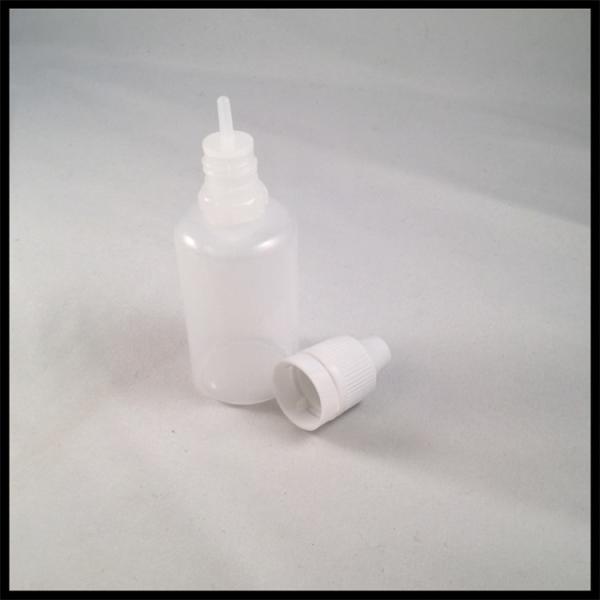 Quality Liquid Medicine 30ml Eye Dropper Bottles , Plastic Dropper Bottles Child Proof for sale